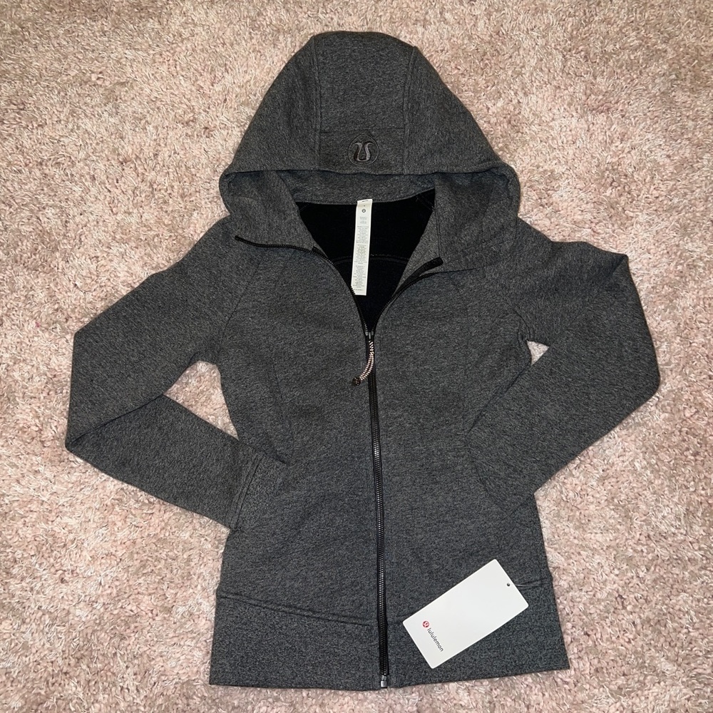 NWT Lululemon Scuba Full-Zip Hoodie Size 4